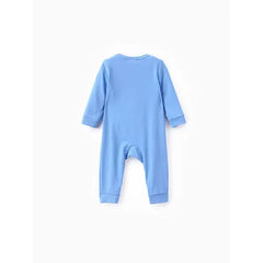 Patpat Harry Potter Baby Boy/Girl 1pc Long-sleeve Cotton Jumpsuit Blue