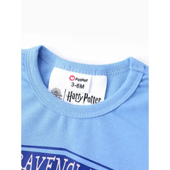 Patpat Harry Potter Baby Boy/Girl 1pc Long-sleeve Cotton Jumpsuit Blue