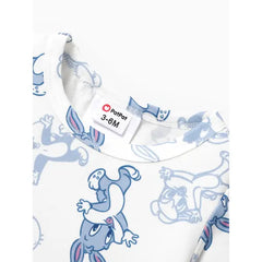 Looney Tunes Baby Boy/Girl Character Graphic Print Top or Jumpsuit Blue