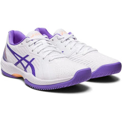 Asics Women's Solution Swift Tennis Shoes White 42 EU