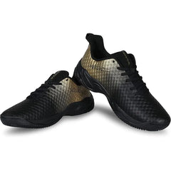 Nivia 679 men's Tennis Black-gold, Medium