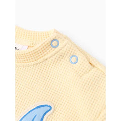 Patpat Looney Tunes Baby Boy/Girl 2pcs Character Embroidered Long-sleeve Knitted Top And Pants Set