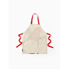PATPAT Christmas Family Matching Reindeer Graphic Head/Sous Chef Xmas Waterproof Apron Sets Kid