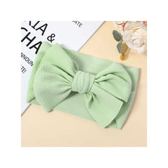 PATPAT Solid Bowknot Headband for Girls dark mint green