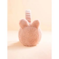 PATPAT Toddler / Kid Winter Rabbit Earmuffs Warm Plush Foldable Outdoor Ear Warmers Ear Muffs pink