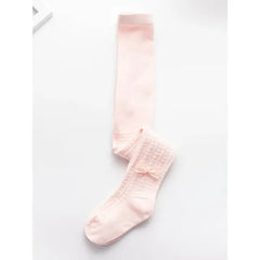 PATPAT Baby / Toddler Comfy Bow Decor Tights for Girls Pink