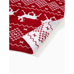 PATPAT Matching Christmas Scarves for Adult and Kids Isle Fair Pattern Adult