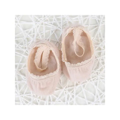 PATPAT Baby / Toddler Stylish Solid Lace Trim Socks Beige