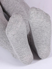 PATPAT Baby / Toddler Girl Casual Solid Knitted Warm Pantyhose Light grey