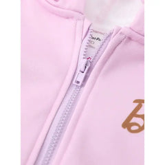 PATPAT Barbie Outfit Toddler/Kid Girl 1pc Character Pattern Long-sleeve Hooded Zipper Jacket Pink