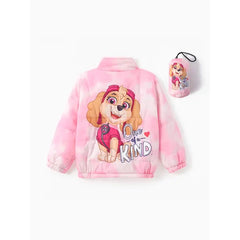 Patpat PAW Patrol Toddler/Kid Girl/Boy 2pcs Puffer Jacket Coat With Storage Bag pink