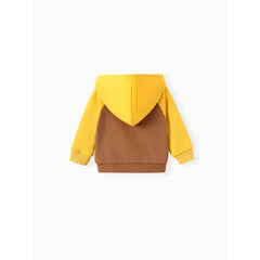 PATPAT Disney Lion King Baby/Toddler Boy 1pc Cotton Character Pattern Hooded Jacket Brown