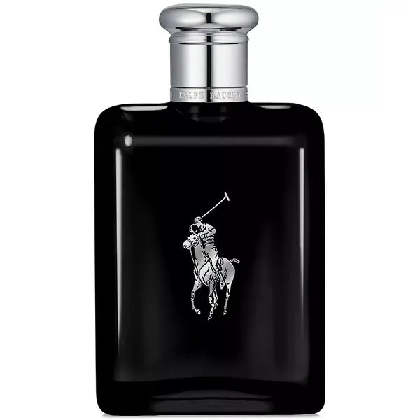 Ralph Lauren Polo Black Men's Eau de Toilette Spray, Luxury Fragrance
