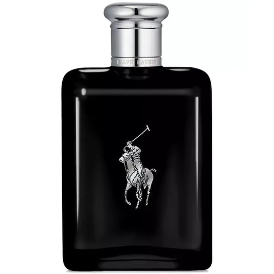 Ralph Lauren Polo Black Men's Eau de Toilette Spray, Luxury Fragrance
