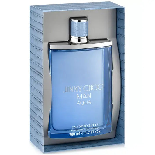 Jimmy Choo Men's Man Aqua Eau de Toilette Spray, Fresh and Invigorating Fragrance