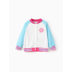 PATPAT Harry Potter Toddler/Kid Boy/Girl 1pc Owl/Logo Pattern Colorblock Jacket Blue