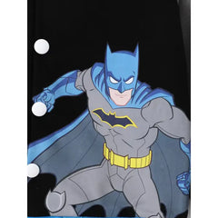 PATPAT Justice League Toddler/Kid Boy/Girl 1pc Batman/Wonder woman/Superman Colorblock Long-sleeve Jacket Black