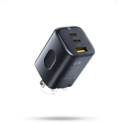 Baseus USB-C Fast Chargers Dual/3-Port PPS GaN Compact Foldable Wall Adapters for iPhone, Galaxy, iPad, MacBook & More