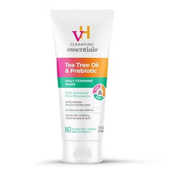 vH essentials, Ph Balanced Daily Feminine Wash, Tea Tree Oil & Prebiotic