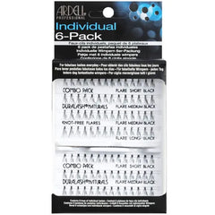 Ardell Natural Lash Clusters - Eyelash Clusters False Eyelashes Knot-Free DIY Cluster Eyelash Extensions, Medium Black, 56 Individual Lashes