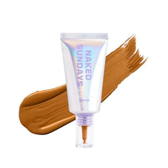 Naked Sundays BeautyScreen SPF 50 Mineral Peptide Foundation Tint, 2-in-1 Skin Tint & Mineral Sunscreen | Radiant, Buildable Coverage, Acne-Safe, Infused with Peptides