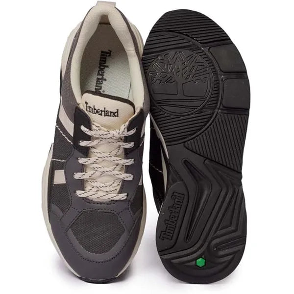 Timberland Delphiville Textile Snkr Laced Shoes For Womens - Dark Grey