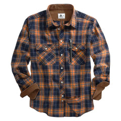 SWISSWELL Mens Flannel Plaid Shirts Casual Button Down Flannel Plaid Shackets for Men Long Sleeve Casual Plaid Jackets