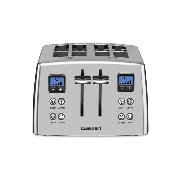 Cuisinart Toasters 4 Slice Countdown Metal Toaster, New, CPT-435P1