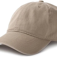FURTALK Unisex Vintage Washed Unstructured Baseball Cap Washed Cotton Adjustable Dad Hat