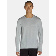 Athletic Works Men's and Big Men’s Tri-Blend Active Tee with Long-Sleeves
