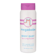 Megababe Sweat Absorbing Body Powder - Body Dust | Hot Weather Essential with Lavender & Aloe, Talc-Free, All Natural