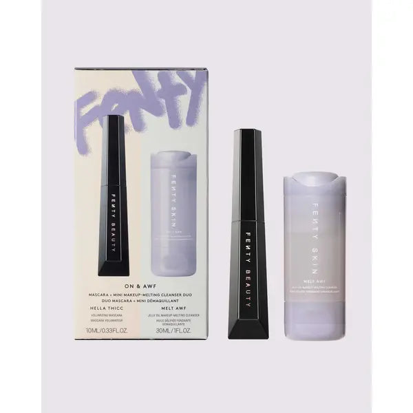 Fenty Beauty On &amp; Awf Mascara + Mini Makeup-Melting Cleanser Duo