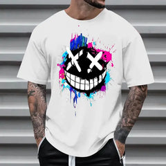 Nebwoak Mens Graphic T Shirts- Casual Short Sleeve Summer Fashion Funny Shirts