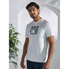 Graphic Print Better Cotton Pyjama Set - Multicolor