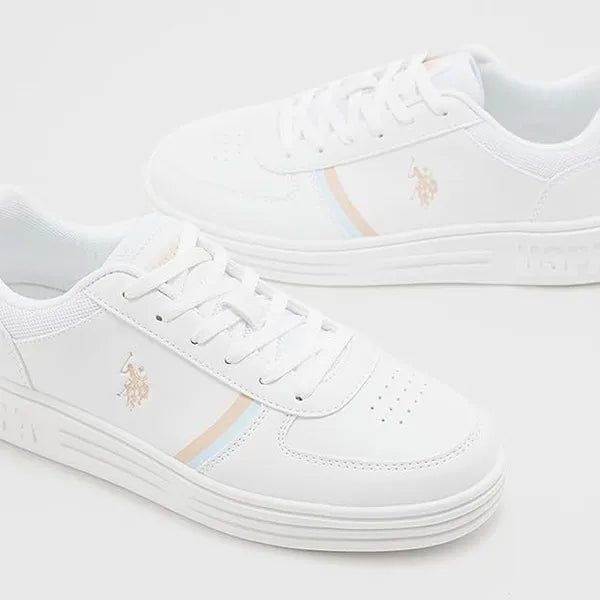U.S. POLO ASSN Women 3W Drew 3Pr Low Top Sneakers