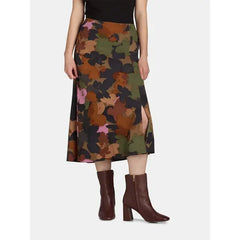 Time and Tru Women's Midi Slip Skirt