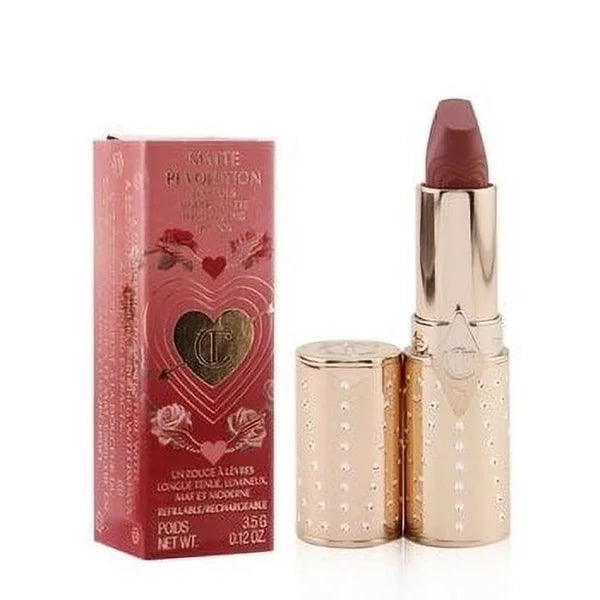 Charlotte Tilbury Matte Revolution Refillable Lipstick (Look Of Love Collection) - # Wedding Belles (Rose-Bud Pink)