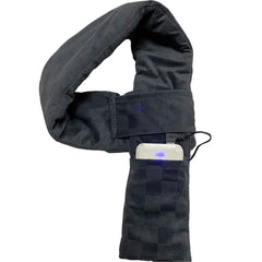 Rbaofujie USB Heated Scarf Rechargeable Neck Heating Pad Neck Warmer Three Temp Setting
