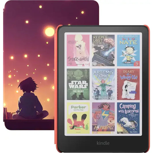 Amazon Kindle Colorsoft Kids 7" (2025) – 16GB Color E-Reader for Kids with Protective Cover – Black