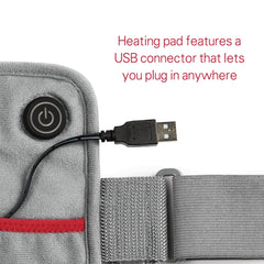Sunbeam GoHeat USB Powered Heating Pad - Light Gray