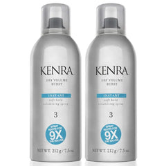 Kenra Professional Dry Volume Burst 3 Instant Volume Hairspray, Soft Hold Volumizing Spray, Dry Application For All Hair Types
