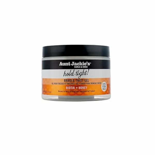 Aunt Jackie's Award Winning Braid + Twist Collection Hold Tight Braid & Twist Gel with Extra Firm Hold