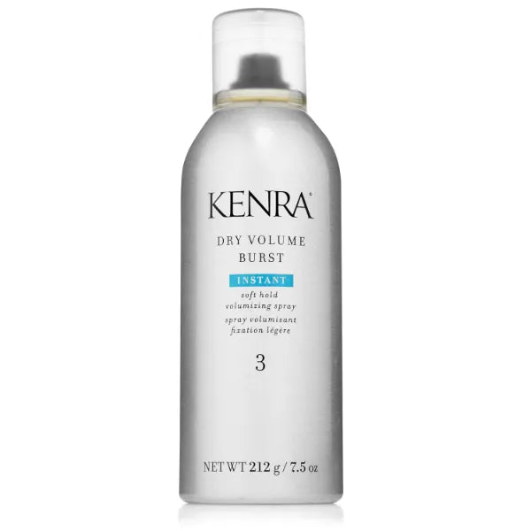 Kenra Professional Dry Volume Burst 3 Instant Volume Hairspray, Soft Hold Volumizing Spray, Dry Application For All Hair Types