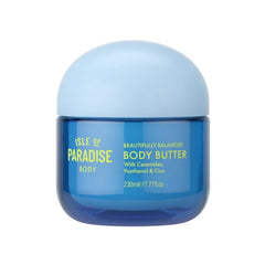 Isle of Paradise Beautifully Balanced Body Butter For Soft, Smooth Skin Skin Barrier Body Butter with Ceramides, Panthenol, and Cica Strengthens and Locks in Moisture