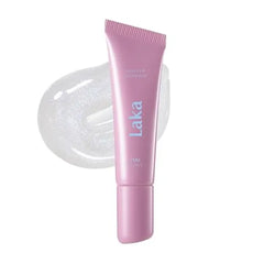 Laka Fruity Lip Glotioner, Lip Gloss with High Shine Vivid Colors, Jelly tip for Hygienic & Easy Application, K Beauty