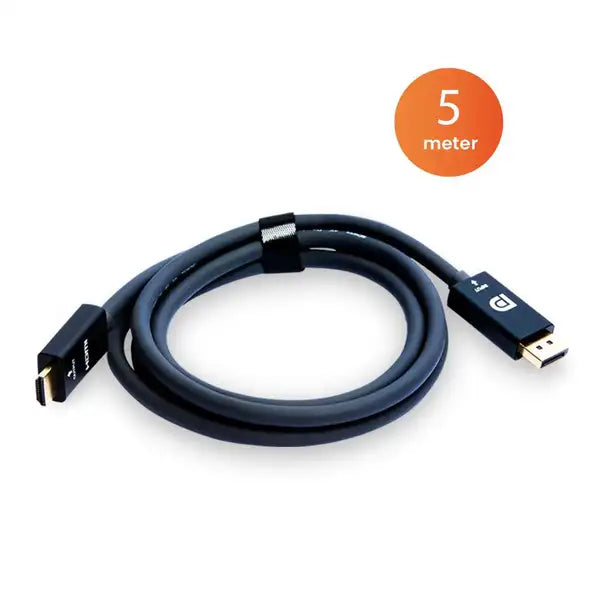 Mowsil DP to HDMI 4K UHD Cable, DisplayPort to HDMI Video Cable