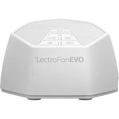 Adaptive Sound Technologies LectroFan EVO White Noise Machine - Compact Sleep Sound Machine for Bedroom, Travel, Study & More - 22 Non-Looping Fan, White & Ocean Noise Variations