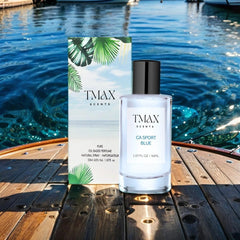 Tmax Scents CA Sport Blue - 50ml Aromatic Citrus - Fresh Spicy Scent With Pineapple, Bergamot, and Musk.
