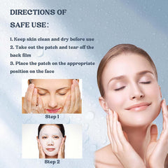 Hydro Cera-nol Real Deep Mask, Overnight Hydrogel Mask, Soothing, Moisturizing, Nourishing, 1.19oz(34g) x 4ea