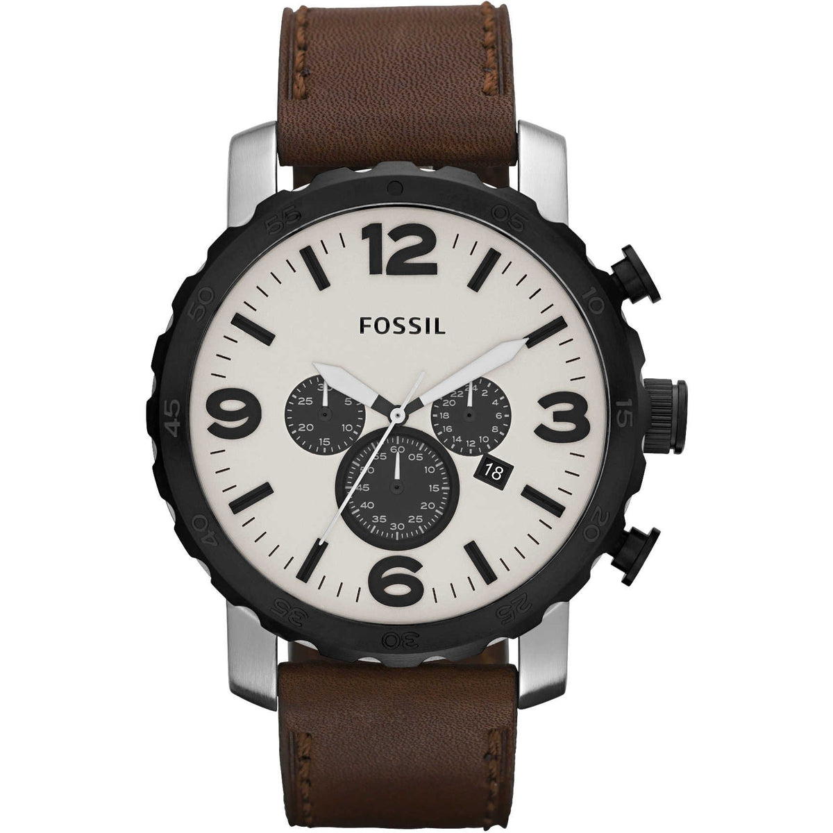 Fossil Mens Nate - JR1424 Brown